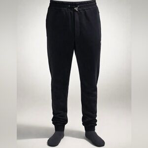 Philipp Plein Hexagon Joggers, cuffs, pockets, drawstring, black, XL, EUC